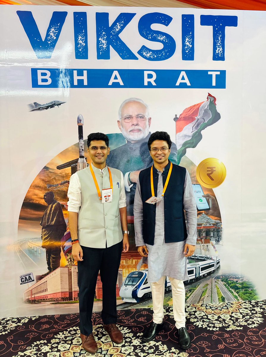 Kamal Madishetty (@kamalmadishetty) on Twitter photo Happy Birthday to BJYM National Incharge of Policy & Research, <a href="/Varun_Jhaveri/">Varun Jhaveri</a> bhai 🎂🎉
Wishing you continued success in your inspiring journey of service to Bharat.
જન્મદિવસ ની શુભકામના 💐 Happy Birthday to BJYM National Incharge of Policy & Research, <a href="/Varun_Jhaveri/">Varun Jhaveri</a> bhai 🎂🎉
Wishing you continued success in your inspiring journey of service to Bharat.
જન્મદિવસ ની શુભકામના 💐