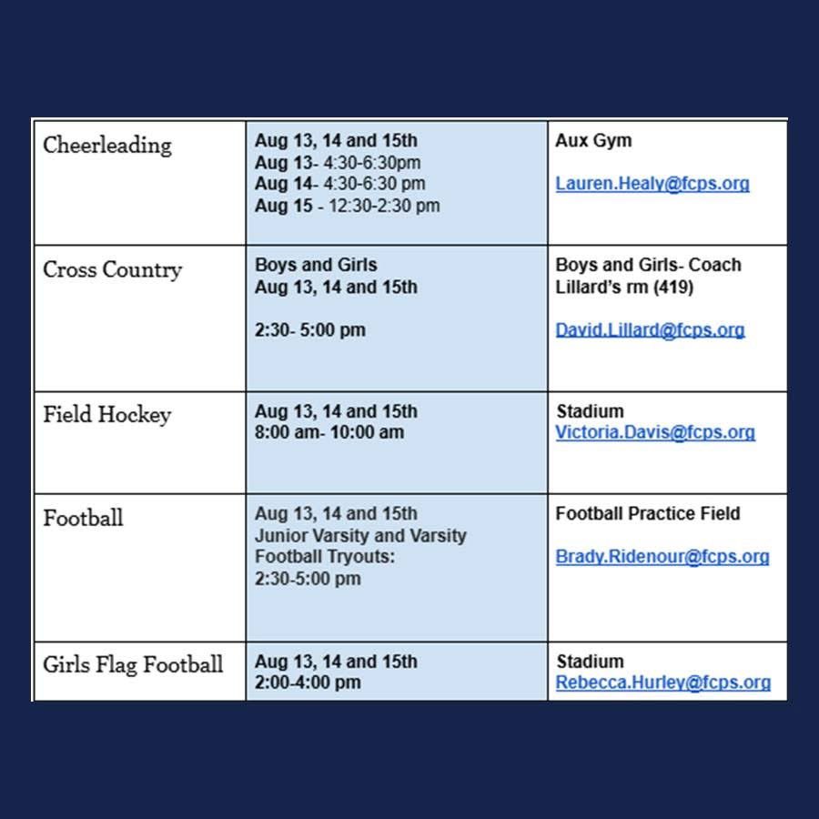 🚨 CHS Fall Sports Tryouts Start THIS Wednesday!  (Tomorrow!)

Don’t miss your chance to join the team — this is the LAST chance to sign up!
👉 Sign up here: students.arbitersports.com/organizations/…

📅 Important Reminder: All physicals must be dated April 1, 2025 or later.

Let’s go Cougars! 🐾