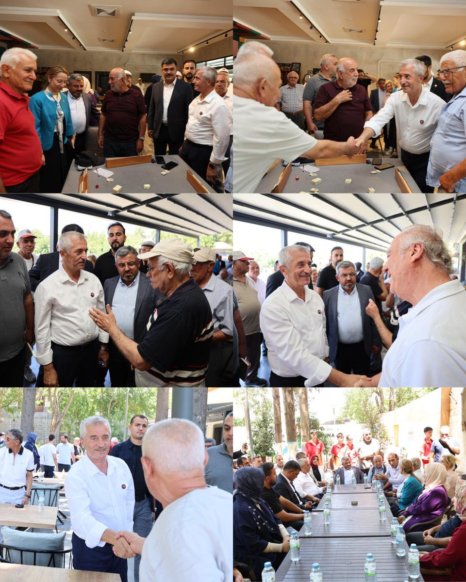 Gaziantep Milletvekilimiz <a href="/deryabakbak27/">Doç. Dr. DERYA BAKBAK 🇹🇷</a> ile esnaf kardeşlerimizi ve emeklilerimizi ziyaret ederek sohbet ettik, bereketli bir hafta diledik.

📍Yeşilsu

<a href="/avmehmettiryaki/">Av.Mehmet TİRYAKİ</a>

#Şahinbey #Gaziantep