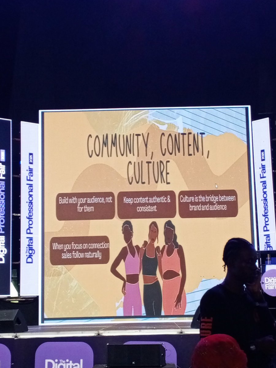 tdpf2025's tweet photo. " you are building your own Brand, it's good you always think about what people want. You need to build with your Audience, you need to be Authentic"
-Ink Eze
#TDPF2025 https://t.co/jngjYLNgjM