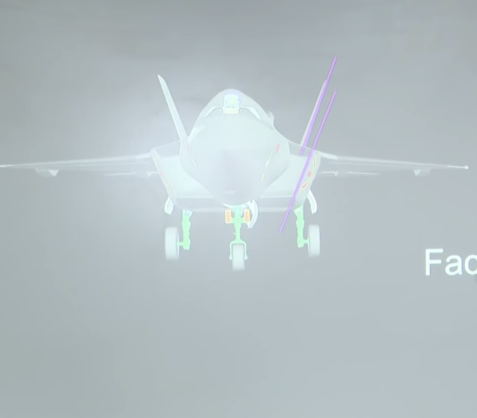 Ray70409890's tweet image. Besides IRST, Amca will also has a dedicated EOTS for A2G Intelligence, surveillance and reconnaissance applications and navigation.

The faceted EOTS aperture head is visible under the nose section in the 2nd pic.