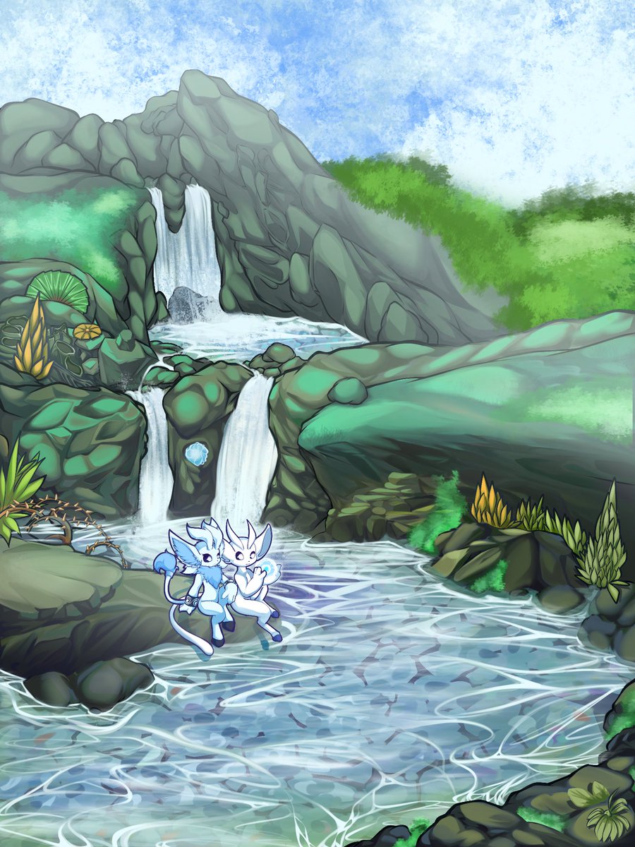 HoloceSaphira's tweet image. first time to draw such a picture.
I know I did not draw very well. but I extremely miss nible.
It will be so amazing if ori is real
#ori #orioc #orithegame