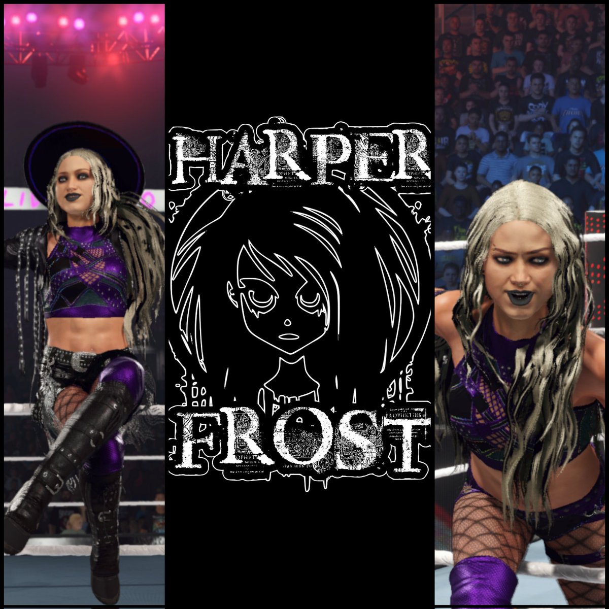 The update is here!

Download for Xbox One PS4 and PC!

Xbox Series &amp; PS5 coming soon!

Tags on CC are HarperFrost!

#WWE2K25