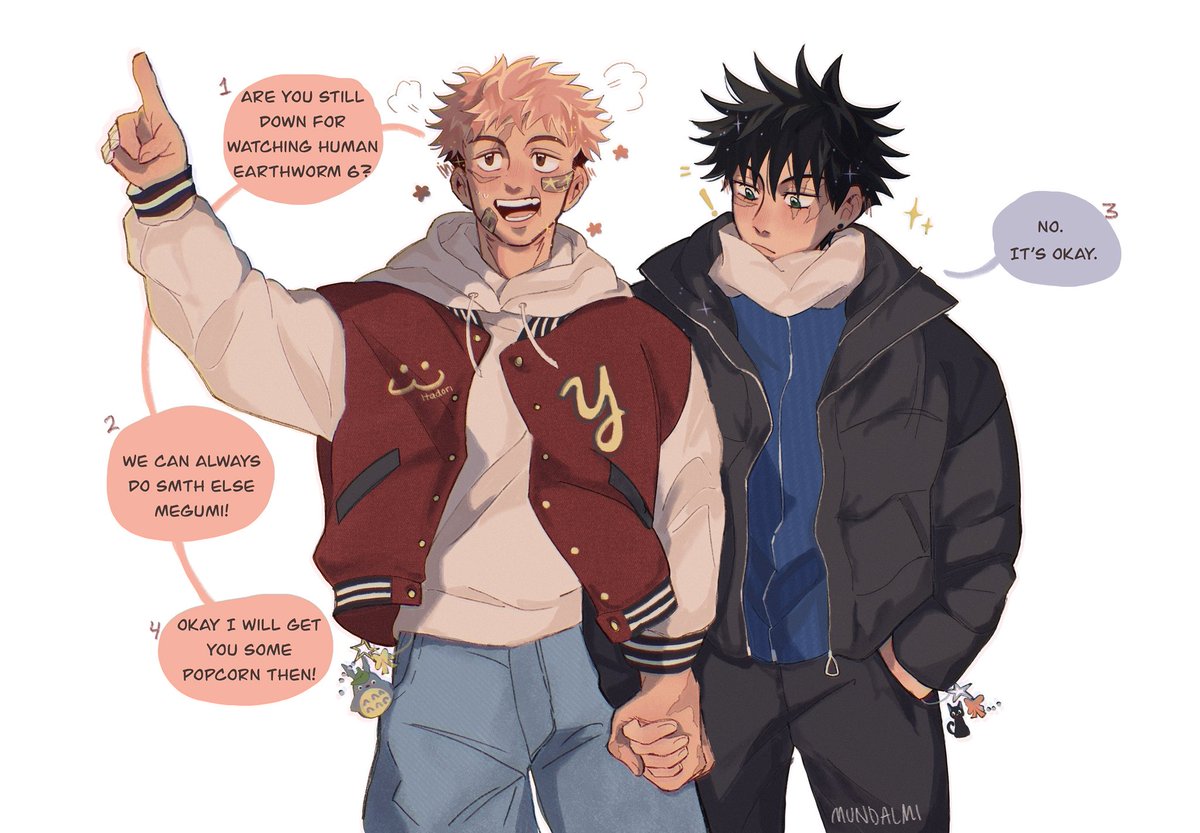 tesoritocom's tweet image. They finally held hands 😤💗 #itafushi #jjk