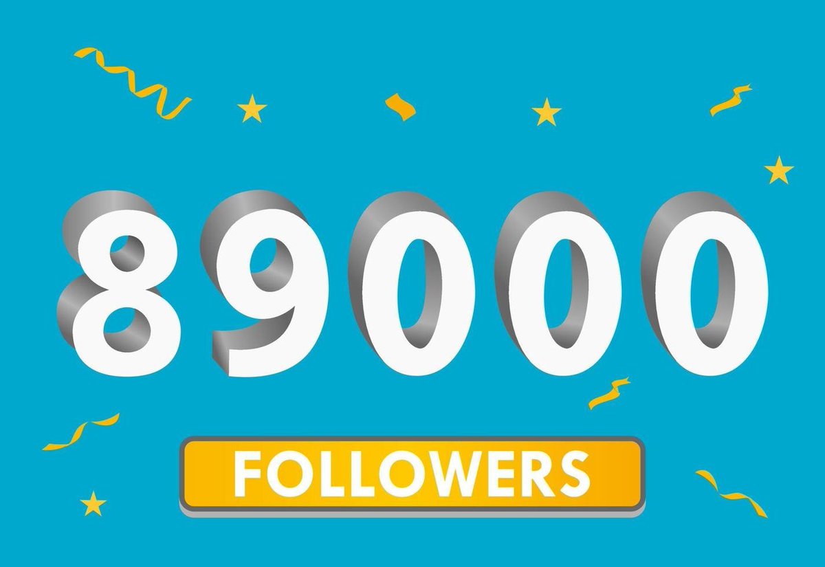 Yay! I reached 89,000 followers!

I love and appreciate you all !  

Keep Following and Keep Loving!  

Special Promotion On This Post!  

I’m Currently following the next 1000 new followers.

<a href="/PG_SSBPL/">P K GUPTA</a>
 
<a href="/ItsCreativeMan/">Commander</a>

<a href="/lishalennoo/">Manasi Swain</a>

 and Team. 

🤍🖤🩷🤎💜💙💚💛🧡❤️