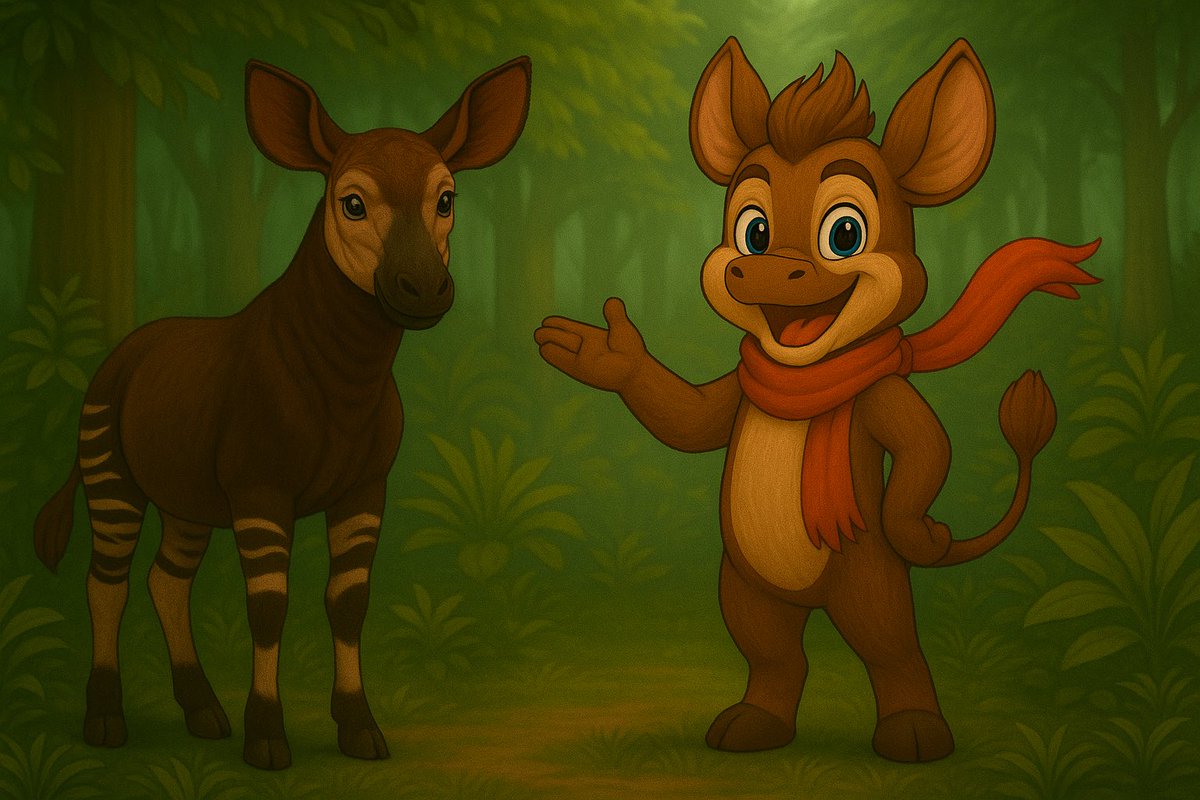 Okapi_Token's tweet photo. 1️⃣ 🌳 From the Forest to the Blockchain: $OKAPI’s Journey

A token with no roadmap, only destiny  written by its community. That’s $OKAPI.

A Thread 🧵👇 https://t.co/VTKw8SVFbY