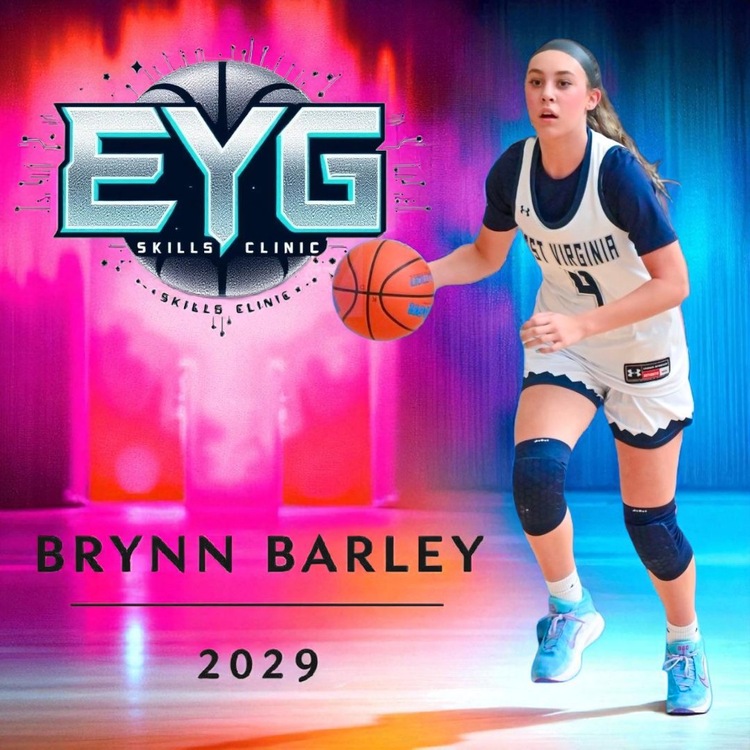 EYGInvitational's tweet image. Excited to welcome back 29' Brynn Barley to the EYG clinic! We knew way back in 7th how special she would be. A pg that plays with poise, control, &amp;amp; leadership for a player so young. A deadly shooter, a threat anywhere on the floor! Already holds multiple D1 offers! 🚀 #eygclinic