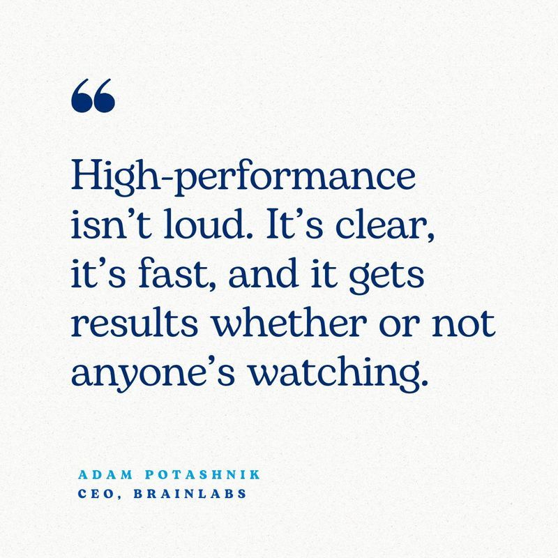 AdamPotashnick's tweet photo. The media teams that deliver aren’t louder or flashier. They’re cleaner. Less noise. Fewer blockers. Clear roles. Fast execution.

You know it when you see it: clarity over chaos wins every time.

#HighPerformance #MediaLeadership #Execution https://t.co/OTct9J1T0w