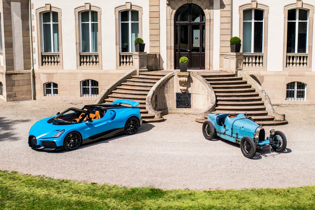Bugatti's tweet photo. Born from the legacy of the iconic Type 37A, this W16 MISTRAL redefines what a hypercar can be. A bespoke creation rooted in history yet engineered for the future.
#BUGATTI #Mistral #Type37
–
https://t.co/mCEE0ghyaw https://t.co/AwntIksZuN