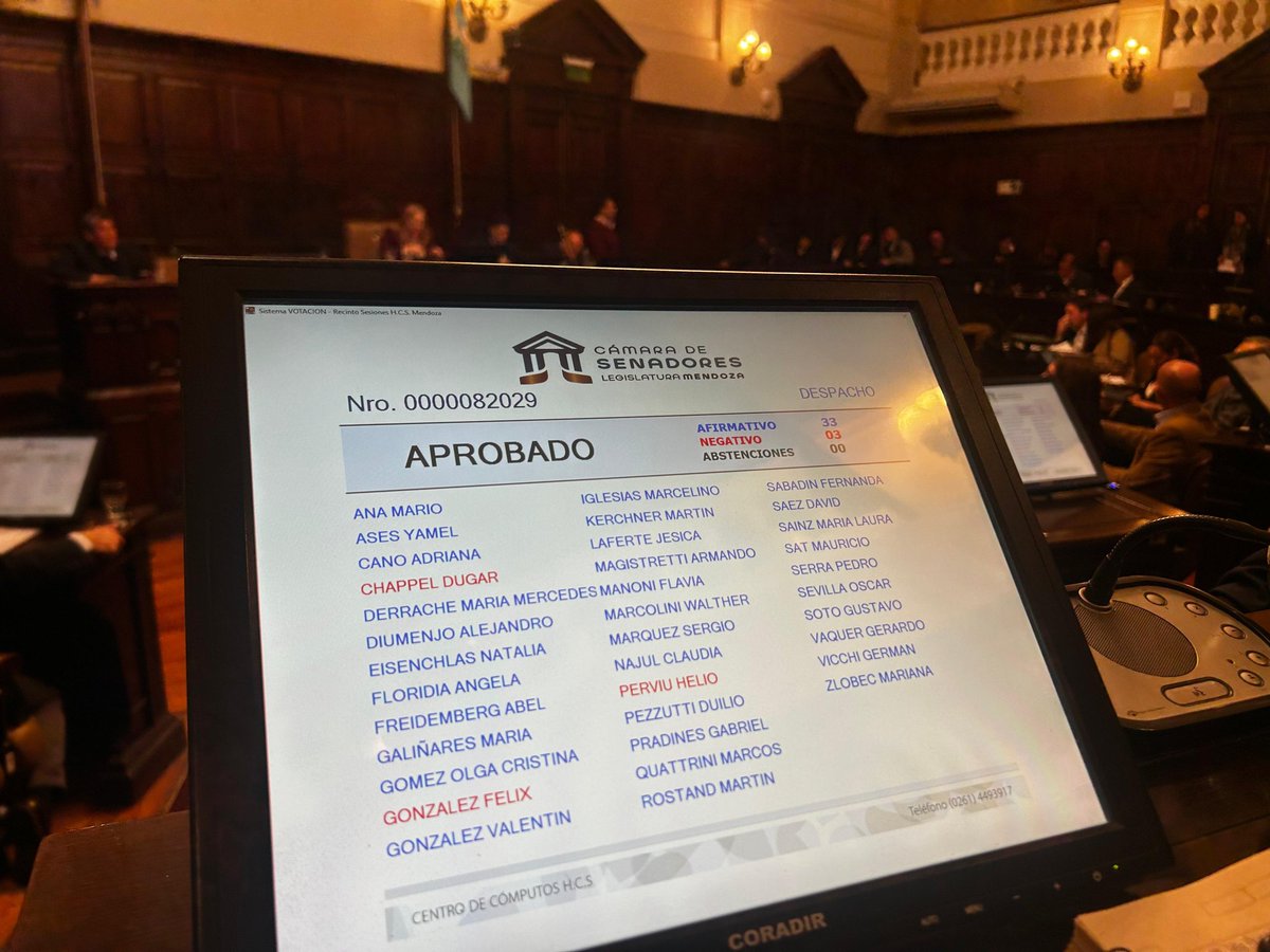 Se aprobó por amplia mayoría la Ley de financiamiento para educación y salud.

Gran avance para igualar oportunidades 💪🏻💻💯