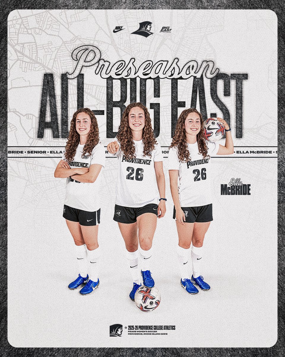 Congrats Ella McBride on being named to the Preseason All-BIG EAST Team!! 💪⚽️
#GoFriars