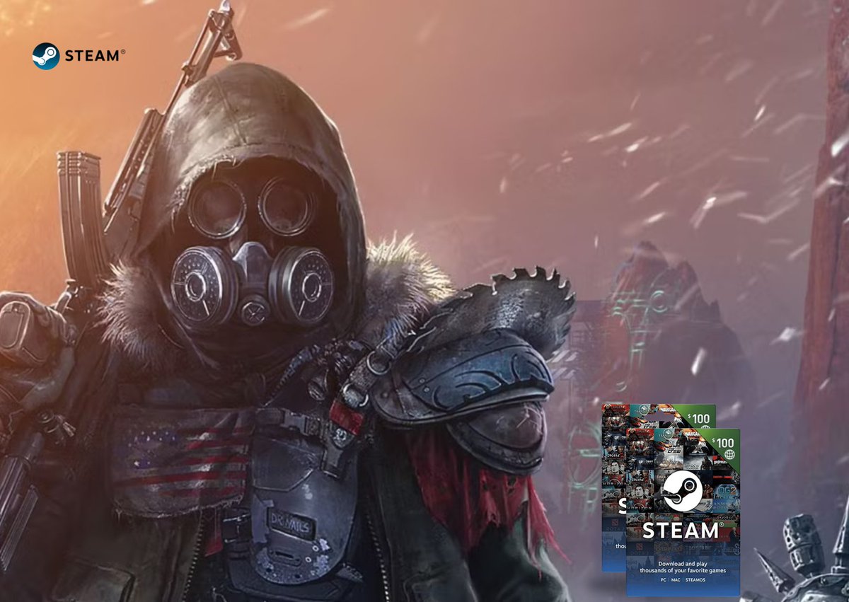 1️⃣
🎮💰 #GIVEAWAY TIME! 💰🎮
Win a $5 Steam Wallet Gift Card 🎁
How to Enter:tinyurl.com/34hrwkrv
✅ Like &amp; Retweet this post 🔁
✅ Follow me for updates 👀
📅 Winner announced: AUG 26
📩 DM if you want to sponsor the next giveaway!
#SteamGames
#SteamCommunity
#PCGaming
#Gam