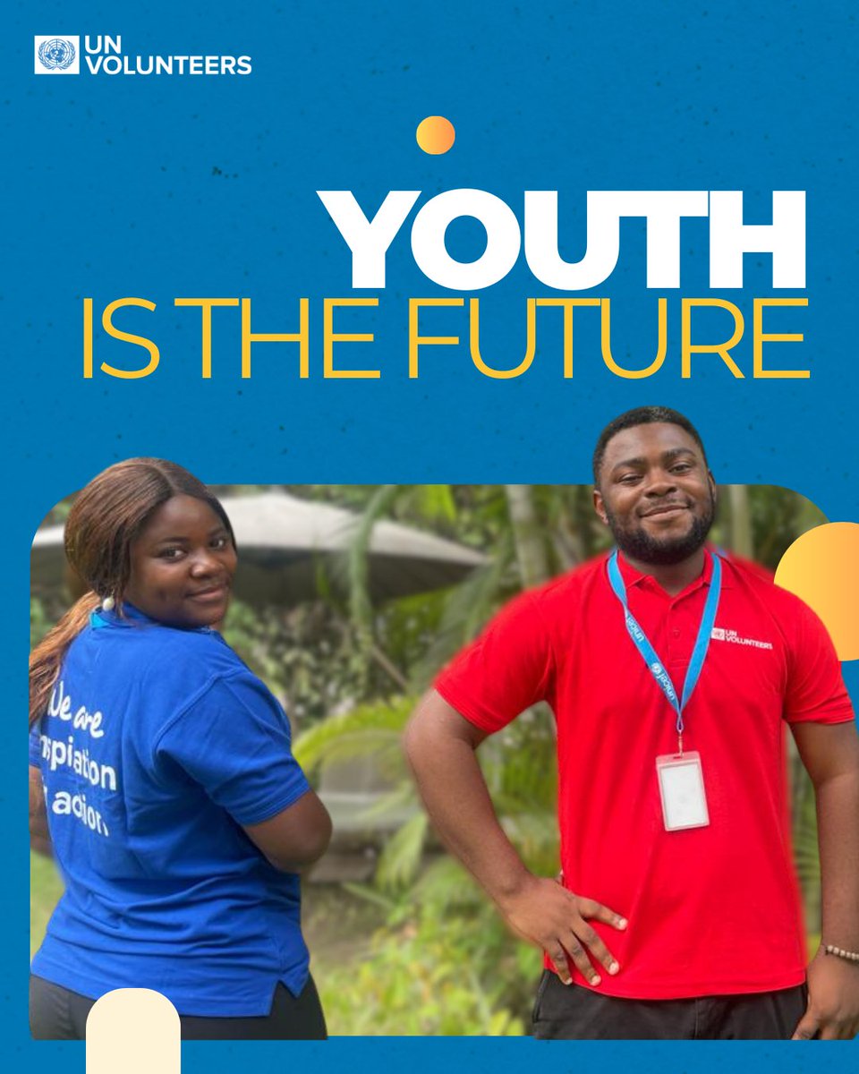 🌍 Happy #InternationalYouthDay!
Nigerian youth are not just the leaders of tomorrow—they’re leading today. 💡✨
Let’s keep empowering, supporting &amp; working with them to build a future that leaves no one behind.
#YouthLead #Volunteerism