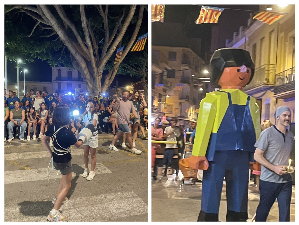 mccmont's tweet photo. ✨ FESTES FOIOS 2025 ✨
Ahir partides de pilota, concert espectacular de “Tres a pèl &amp; Zaida Almeida i nit de les comissions amb disfresses genials i molt currades. I el “punt violeta”, imprescindible @AFoios https://t.co/Ag3Iw4sJdr