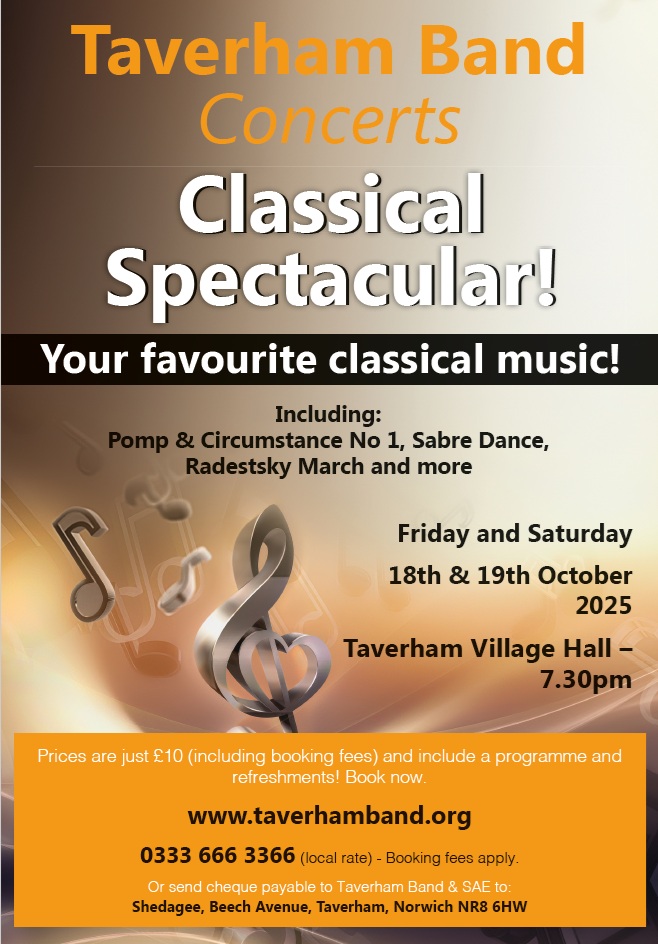 Click Here to book online now! 
ticketsource.co.uk/taverhamband