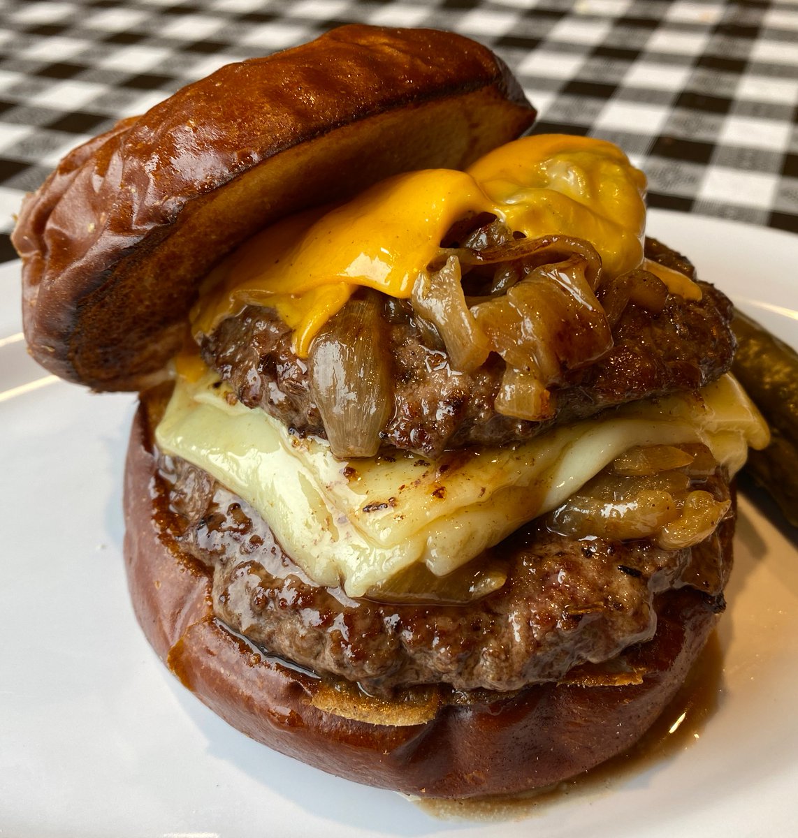 Tuesday is Burger Day at Schmaltz, and it just got BIGGER...We just increased the raw patty weight to 1/3# versus our former 1/4# each.  Come to the Deli Today and get 25% off any of our Premium Burgers (Brisket, Chuck and Short Rib).  #BestBurgers #GourmetBurgers #SchmaltzDeli