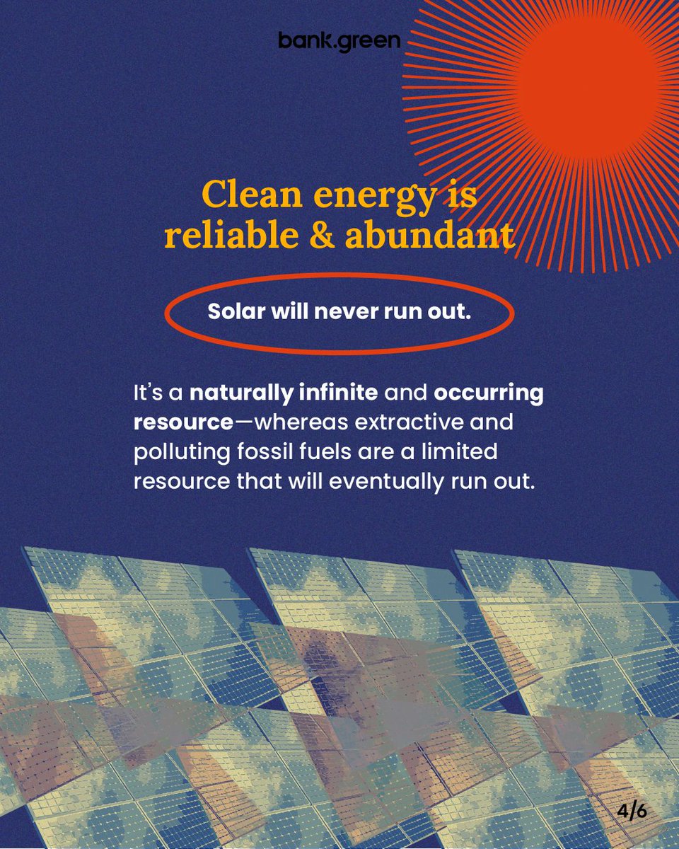 Clean energy is reliable, efficient, affordable - and ready. While banks are peddling the lie that only fossil fuels can power our world, the clean energy industry is making strides.
#cleanenergy #renewableenergy #solar #bankgreen #sustainablebanking #climatechange