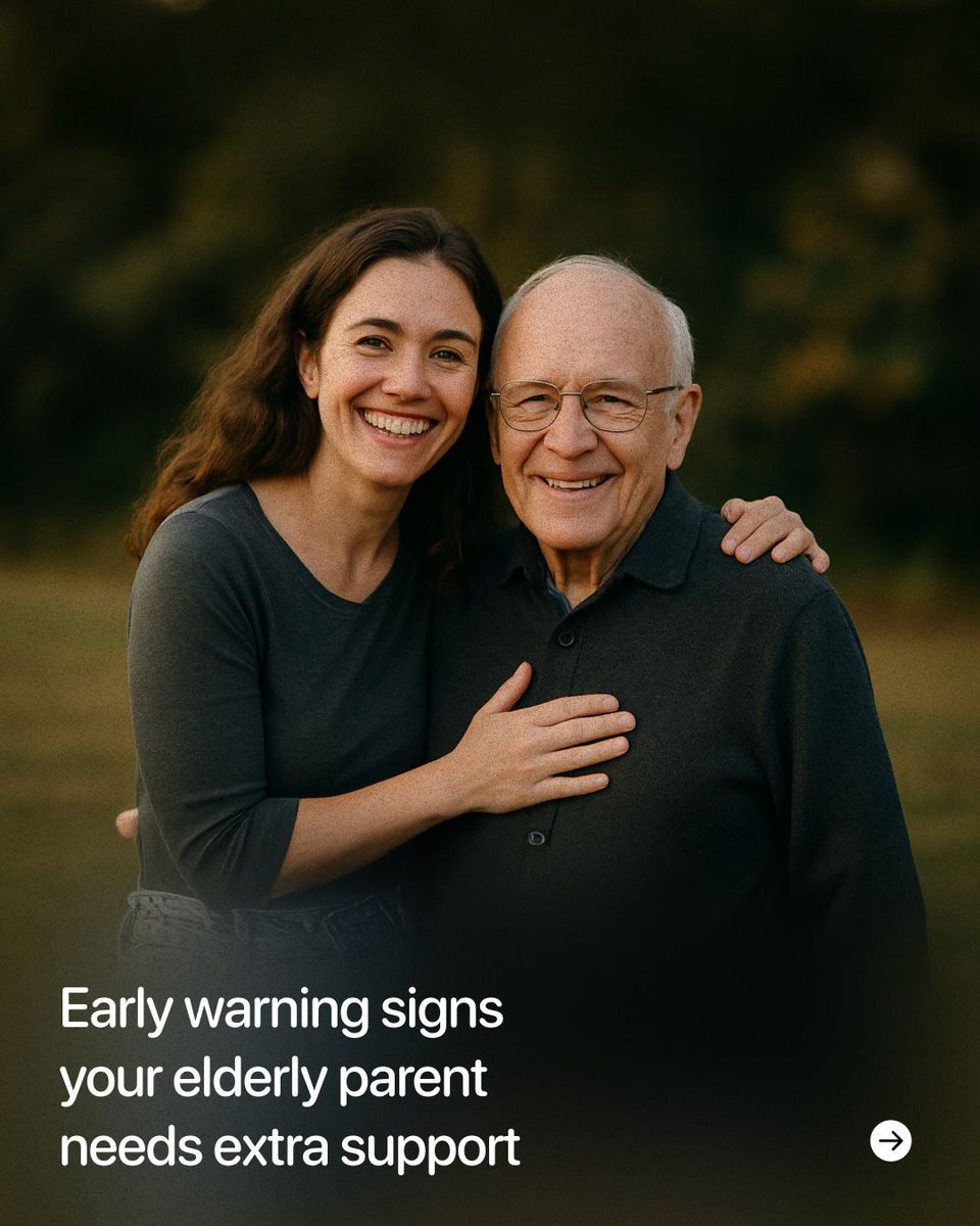 dardocofficial's tweet photo. Noticing changes in your parent’s daily habits, mood, or movement?
These could be early signs they need extra support.
With DarDoc, get trusted elderly care at home — so they’re safe, comfortable, and cared for. 💙

#ElderlyCare #SeniorSupport #DarDocCares #CareAtHome #UAEHealth https://t.co/rRxMpWVZyV