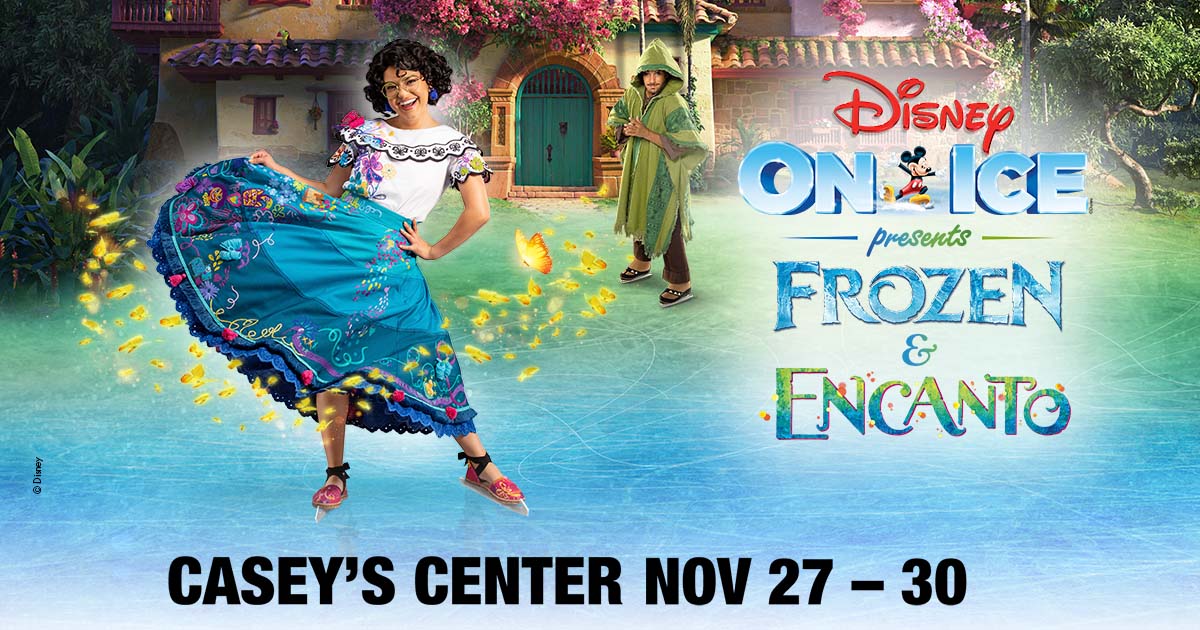 Tickets are on sale now! 🌟 Disney On Ice presents Frozen &amp; Encanto is bringing a magical adventure to Casey's Center this November 27–30! Secure your seats today! Get your tickets here 👉 bit.ly/3U7Tt6m