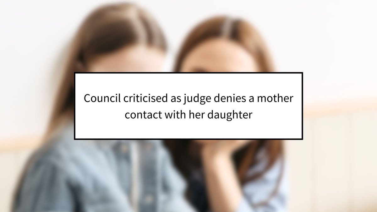 A judge has strongly criticised a local authority for mishandling a case involving a mother seeking contact with her adopted daughter.
The child’s emotional well-being must come first.
southgate.co.uk/mother-contact…