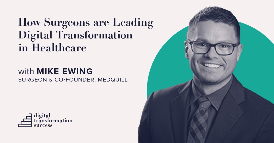 LittleBirdMktg's tweet image. On this episode of Digital Transformation Success, host and CEO @LittleBirdMomma talks with Dr. Michael Ewing, co-founder of MedQuill, the engine behind @surgeonapp1&apos;s SurgeOn Scribe, about AI in healthcare. Click here: hubs.la/Q02_Yw7w0
#digitaltransformationsuccess #ai