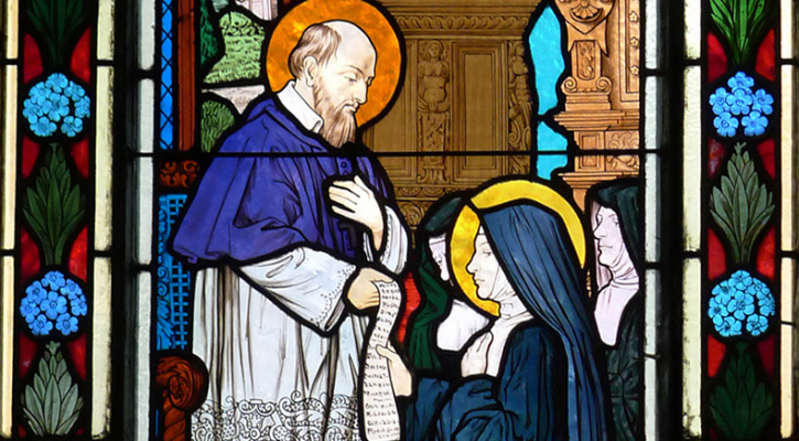 #SaintOfTheDay: Jane Frances de Chantal and two others founded a community intended for those who could not join the established congregations.

Click the link for more: bit.ly/49JrIcN