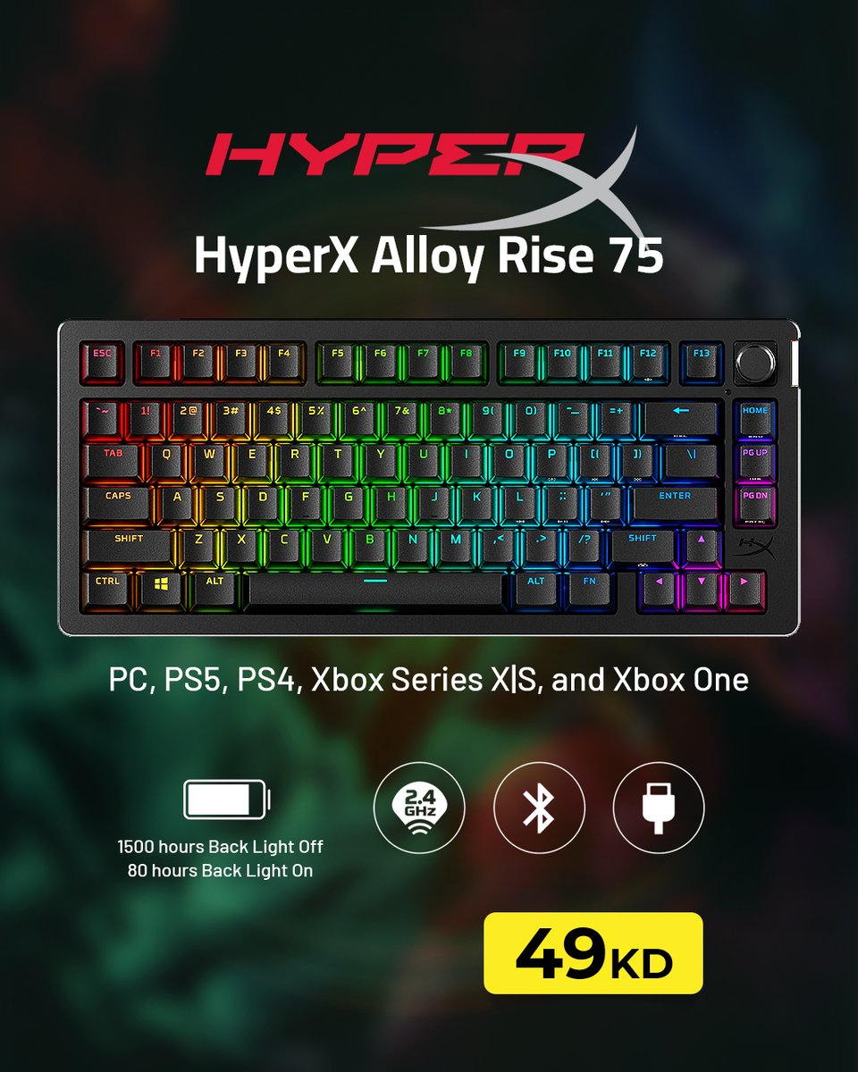 blinkcomkw's tweet image. Comfort. Performance. Style — the HyperX way

للبحث في الموقع🔍:
Search with🔎:
HyperX

#HyperX #GamingGear #ProGaming #GamingSetup #RGB #Streamers #Esports #PCGaming #ConsoleGaming #Headset #Microphone#GamingMouse