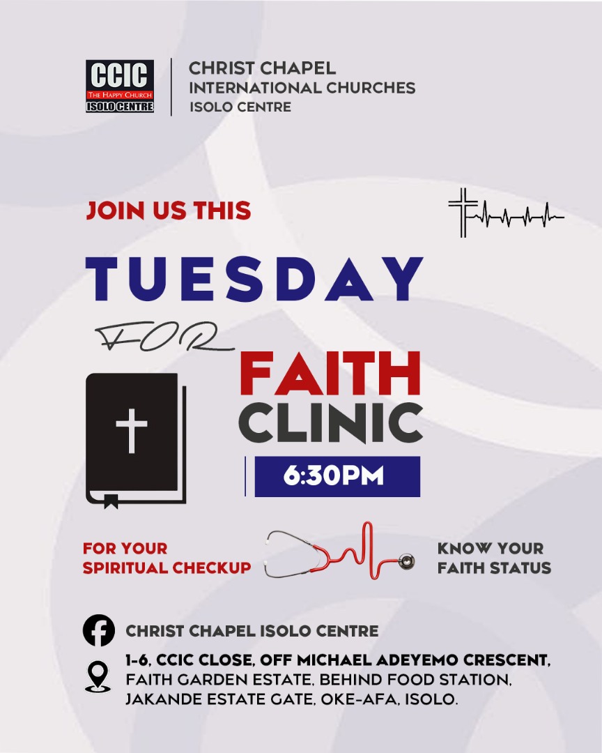 Christ Chapel Isolo Worship Center tweet media