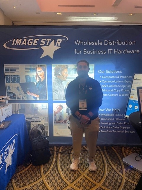 ImageStar's tweet image. ChannelCon 2025 was a blast! Thanks to everyone who visited the Image Star booth and talked tech with us. Huge shoutout to Kandao for sponsoring our raffle—congrats to winner Sharon! What was your favorite ChannelCon moment? #ChannelCon #OfficeTech #ImageStar #GTIA