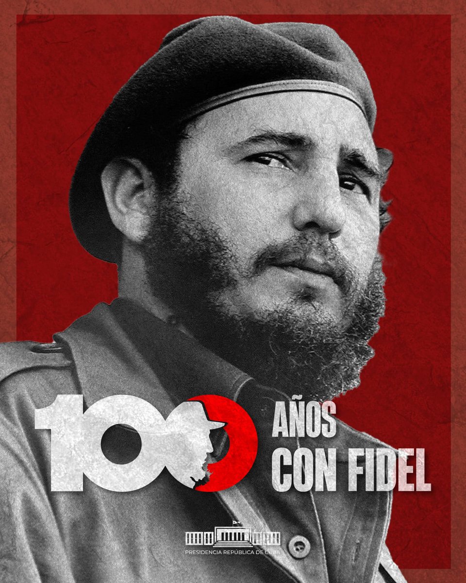 Si legado vive en cada uno de nosotros #FidelPorSiempre .
#FidelViveEntreNosotros