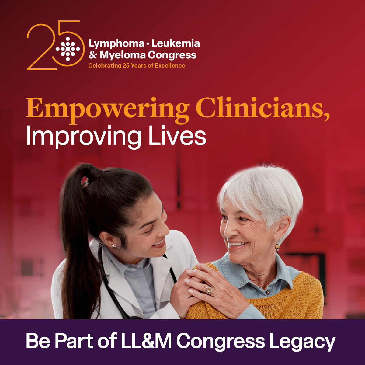 Better education leads to better outcomes—because every insight you gain can make a difference in someone’s life. ❤️

At the 25th Annual Lymphoma, Leukemia &amp; Myeloma Congress, we’re not just delivering updates, we’re empowering hematology and oncology professionals with the