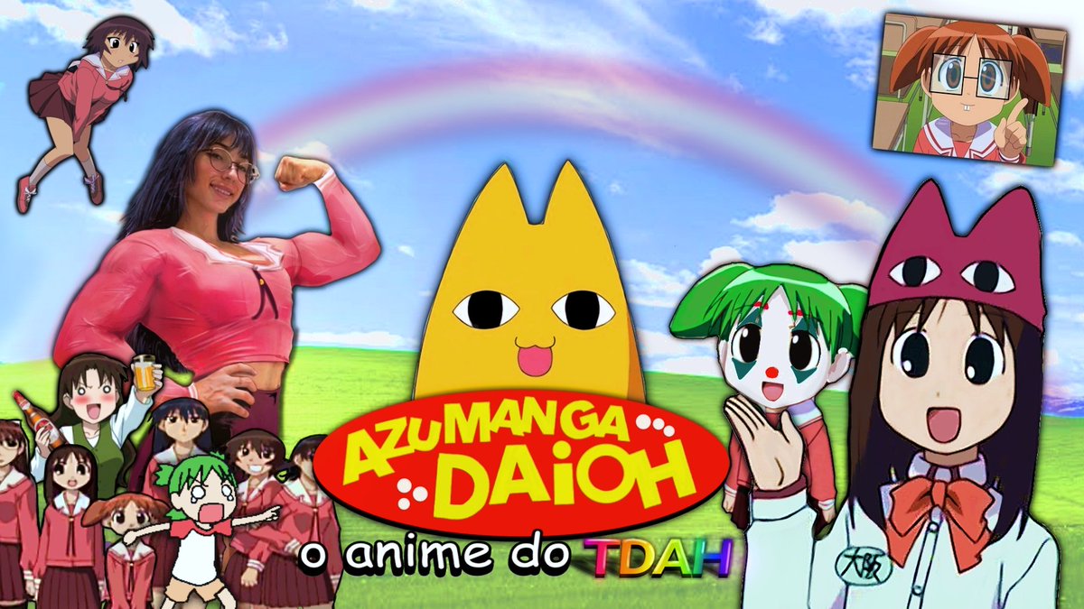 VIDEO NOVO e é sobre AZUMANGA DAIOH.
 falo até de Yotsubato... Steins;Gate... e outras coisas tambem... nao precisa ter assistido ou lido nada disso pra ver o video blz...

aquele ❤️ + 🔄 maroto, só uns click ai criatura vai cair a mão é kk

→ youtu.be/FZpY52aJpb4?si…