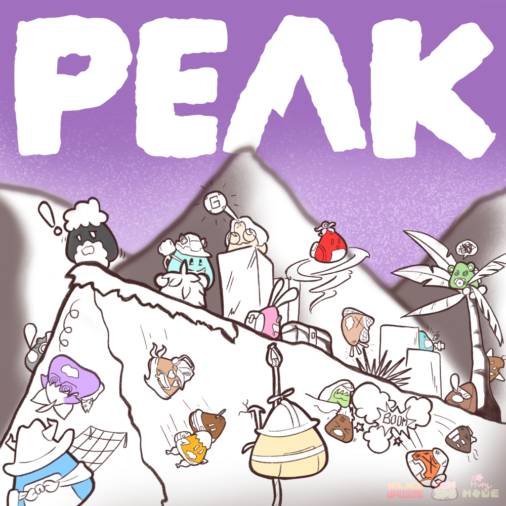 Aivymudd's tweet photo. Made this very quick banner for our team's collab stream this Saturday, August 16th 4pm UTC+8 on Twitch!! See ya there~
@muaaditz @Astreyja @anniesatv @KiruHyuria @IzayoiVT @PotatoArca @dgamegineerph & many more~
#PEAK #aivycreating #teamspg #TatakXLNZ #aivymode https://t.co/zCABoninWW