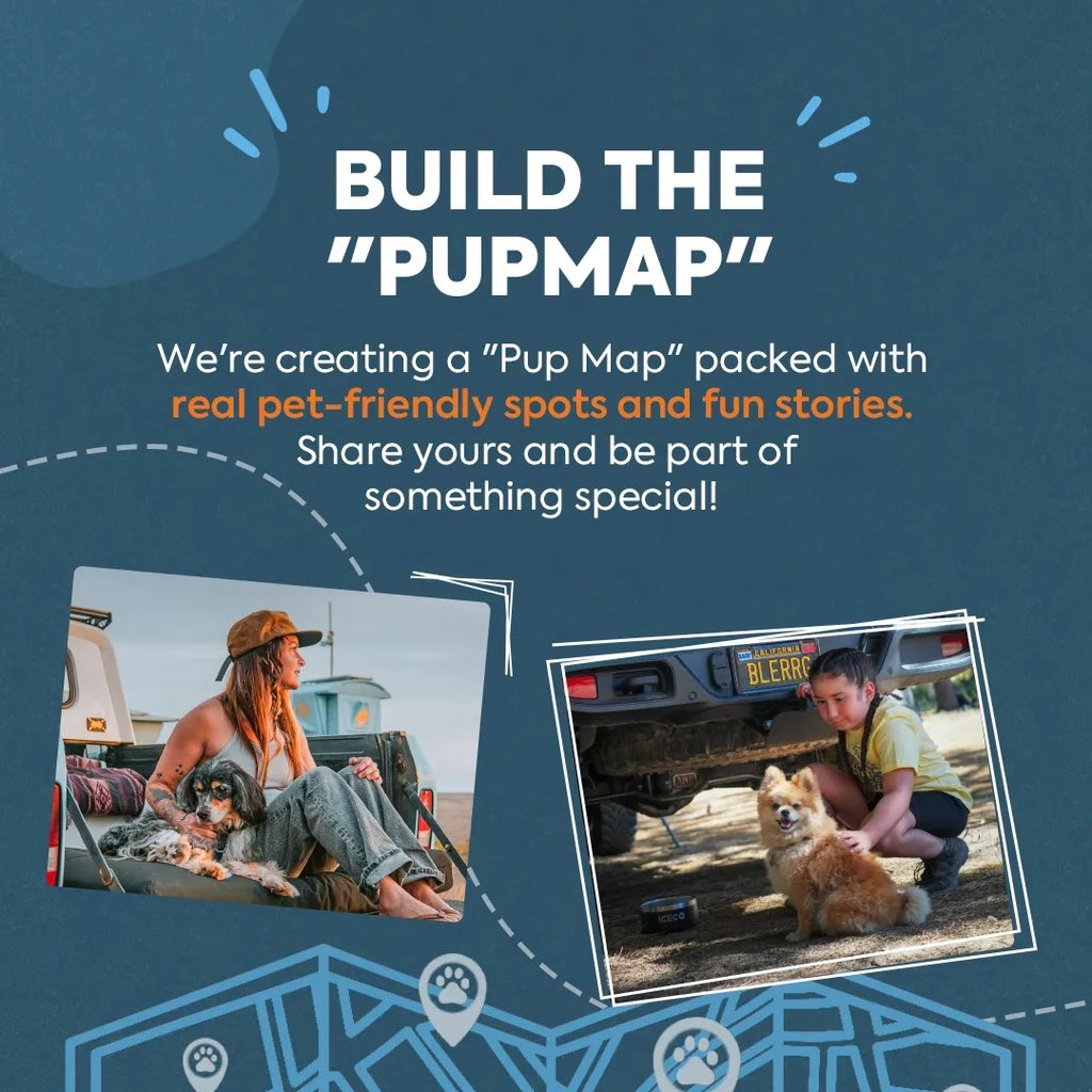 🐾Pup days are the best days! From 𝗔𝘂𝗴 𝟭𝟮–𝟮𝟳 ICECO and @iKamper are making them even better with the Trails &amp; Tails Giveaway!

Tap link and join us: bit.ly/3UpGu1D

* 5 lucky winners will score ICECO Dog Bowl Gift Box + iKamper Dog Bandana &amp; HC Step Prize Combo.