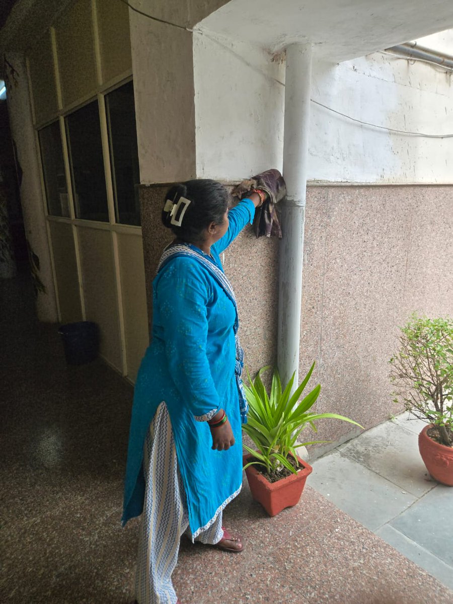 dietmotibagh's tweet photo. Let’s join hands in making our surroundings cleaner and greener! #EachOneCleanOne initiative @dietmotibagh brought together trainees & staff in a united effort to keep the campus and community litter-free. Every small action counts -when each one cleans one
#SwachhBharat https://t.co/cBofxEKFoQ
