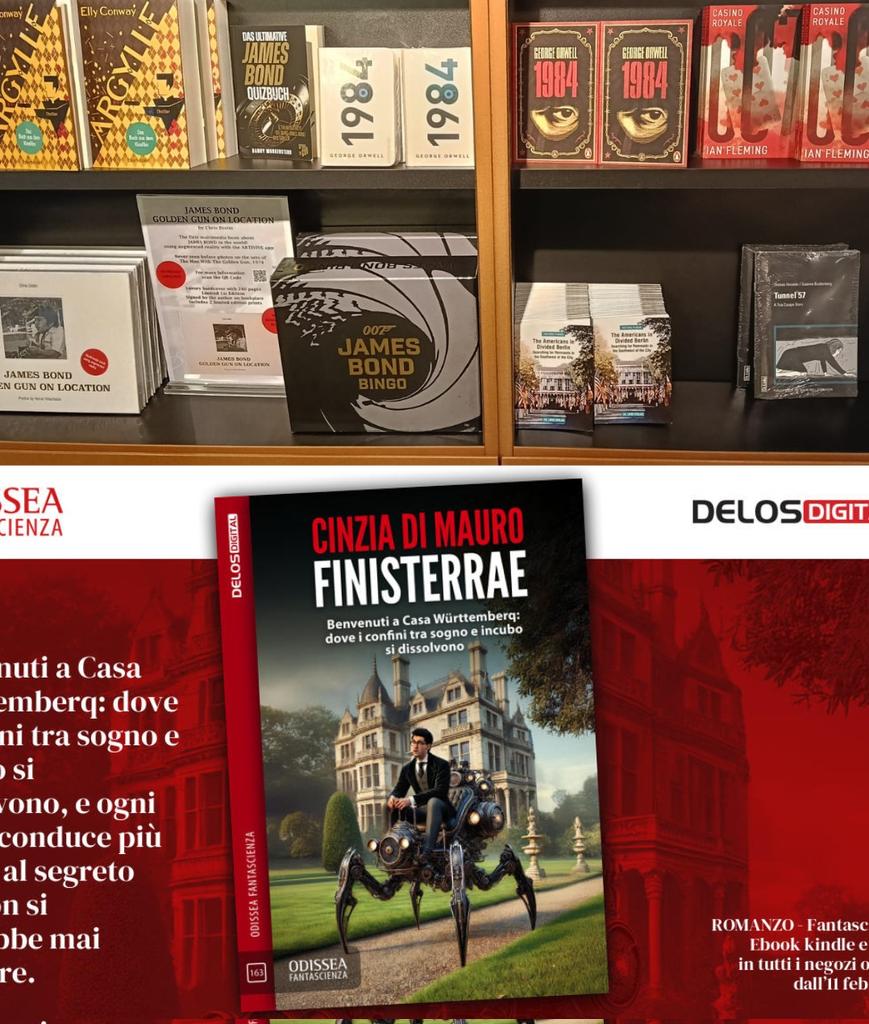 Museo delle spie - Berlino

Il mio "Finisterrae" col povero Thomas Zimmer, costretto suo malgrado allo spionaggio e al controspionaggio, potrebbe avere un posticino su questo scaffale 🥸😎👀🕵🏻‍♂️