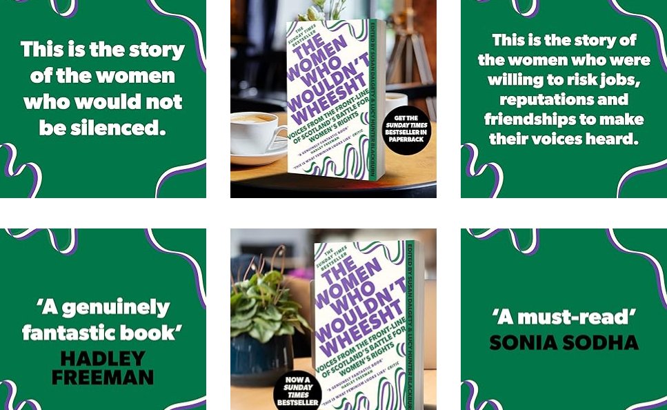 This is the story of the women who were willing to risk jobs, reputations &amp; friendships to make their voices heard.

This is the story of the women who would not be silenced.

This is the story of the women who wouldn't wheesht.

This is the story Nicola doesn't want you to hear