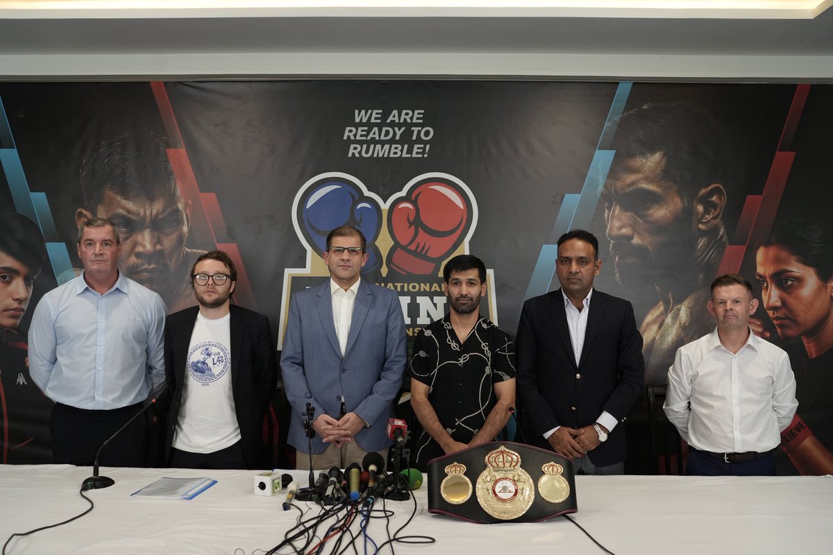 CG (@gloversstories) on Twitter photo Delighted to announce Muhammad Waseemβs maiden <a href="/WBABoxing/">WBA Boxing</a> world title defence here today in Lahore, Pakistan π΅π°
A massive thanks as always to the government of Pakistan, government of Punjab and of course my business partner <a href="/dannyvaughan99/">Danny Vaughan</a> for the support and opportunities π€ Delighted to announce Muhammad Waseemβs maiden <a href="/WBABoxing/">WBA Boxing</a> world title defence here today in Lahore, Pakistan π΅π°
A massive thanks as always to the government of Pakistan, government of Punjab and of course my business partner <a href="/dannyvaughan99/">Danny Vaughan</a> for the support and opportunities π€