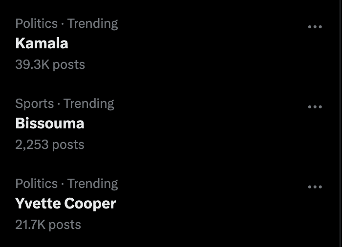 Not convinced by this midfield.