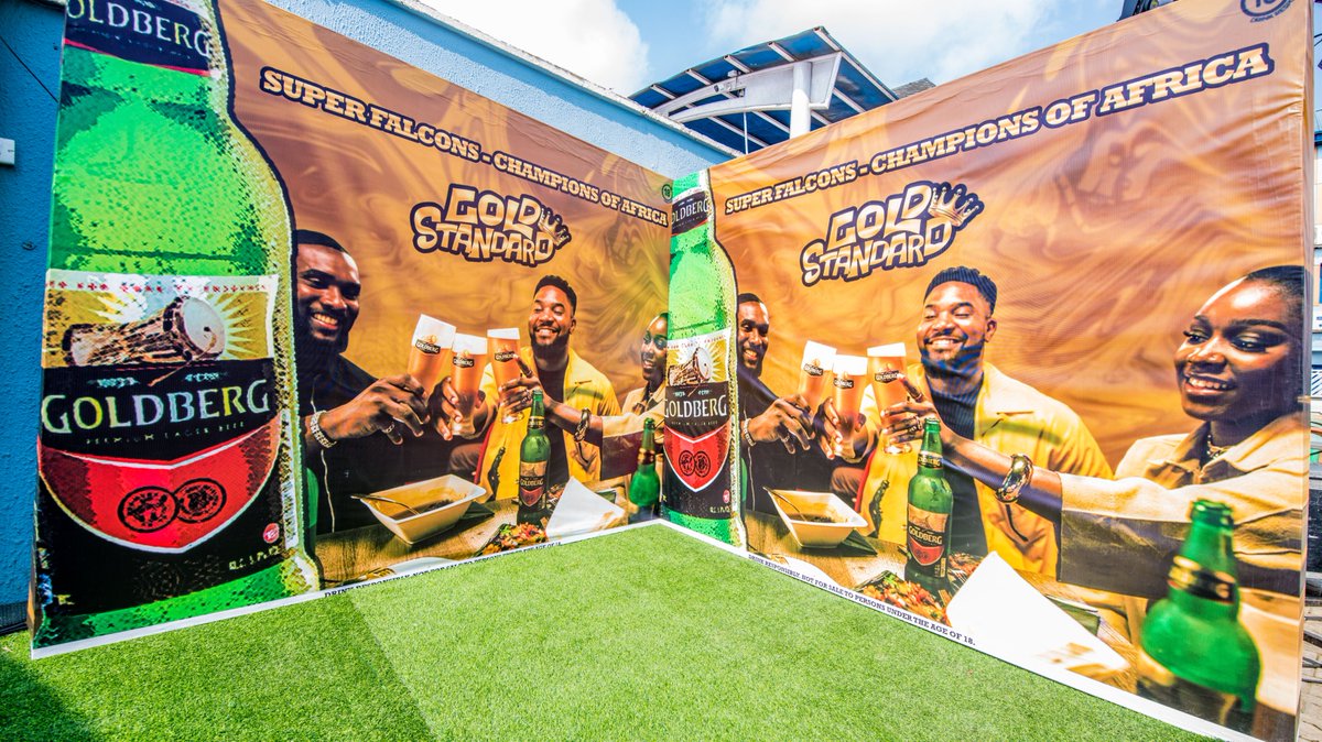 BrandlifeL's tweet photo. Brandlife Marketing Agency Brings Goldberg and the Fans Together in Warri, Abuja, and Lagos

When the Super Falcons took the spotlight, Brandlife Limited made sure Goldberg’s fans were right there in the heart of the action. https://t.co/KBlsW1ELmp