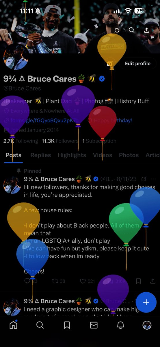 📸 9¾ Bruce Cares △⃒⃘🐝 tweet media