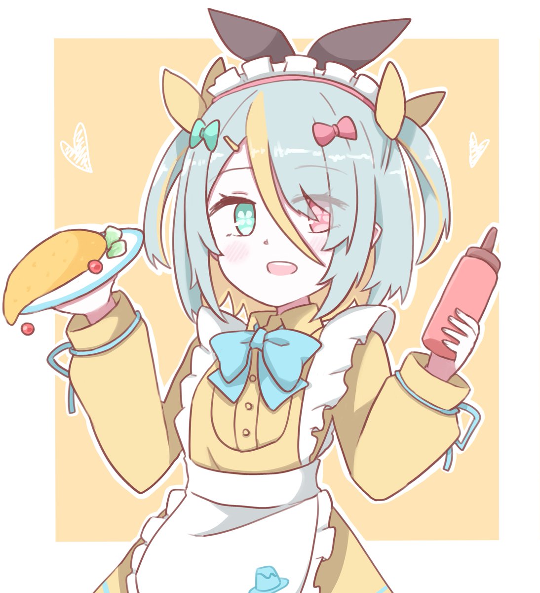 #ぷりんすけっち 
もえもえきゅんしてほしい