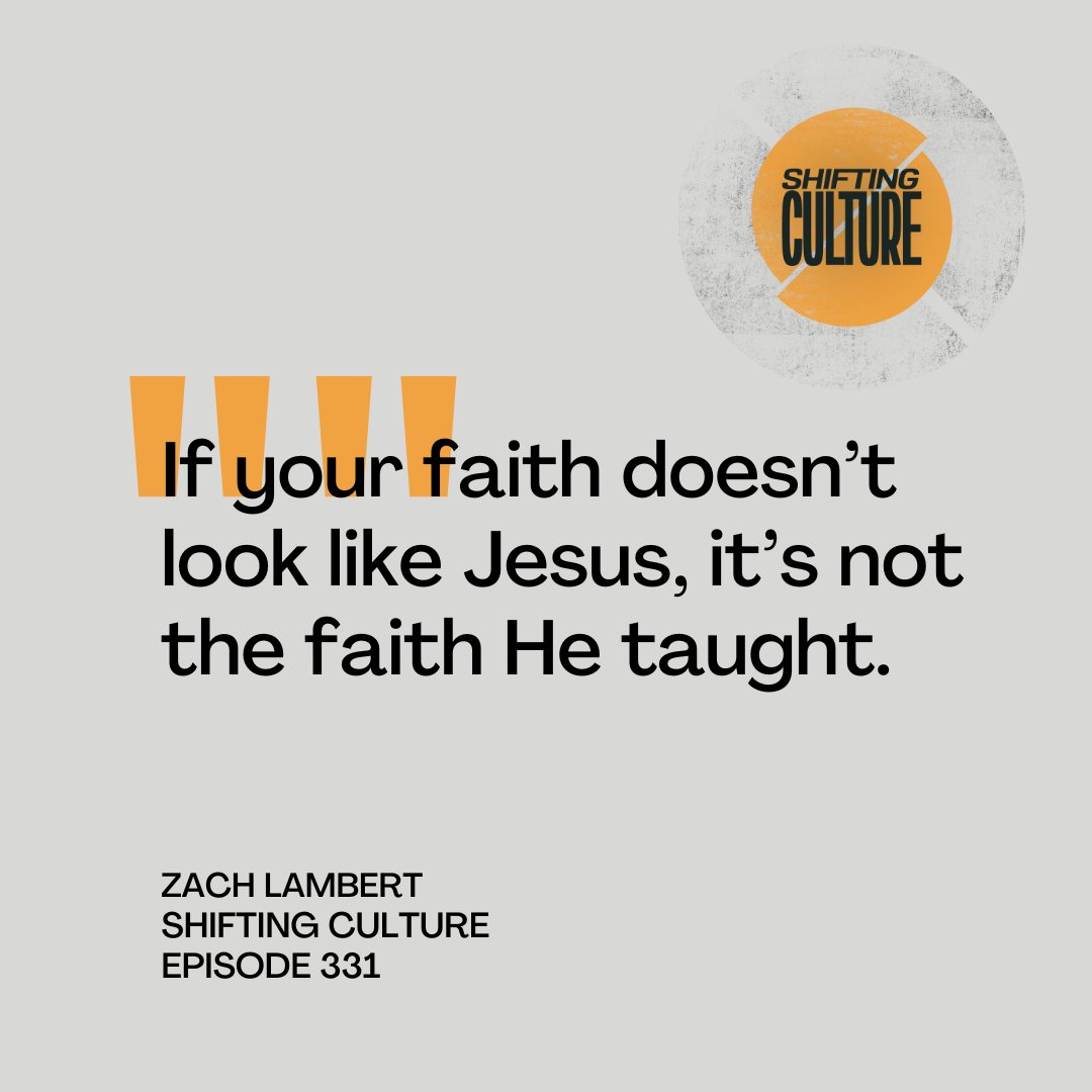 shiftingculturepodcast (@shiftingcultur2) on Twitter photo Many have been handed a way of reading the Bible that props up our politics, protects our comfort, and keeps us from the way of Jesus.
<a href="/ZachWLambert/">Zach W. Lambert</a> talks about removing those lenses and finding the Jesus who disrupts power, welcomes outsiders, and calls us to love our enemies. Many have been handed a way of reading the Bible that props up our politics, protects our comfort, and keeps us from the way of Jesus.
<a href="/ZachWLambert/">Zach W. Lambert</a> talks about removing those lenses and finding the Jesus who disrupts power, welcomes outsiders, and calls us to love our enemies.