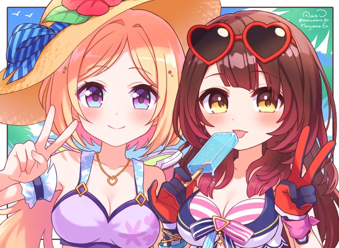 ロボタールサマー #ロボ子Art #アロ絵 #hololive