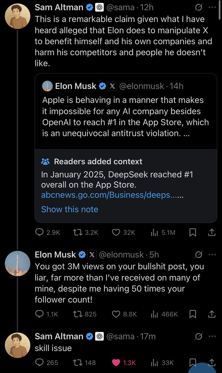 Elon getting cooked on his own platform will never be not funny