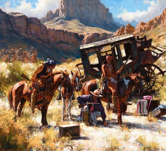 "They Struck and Were Gone"
Artist: Don Oelze