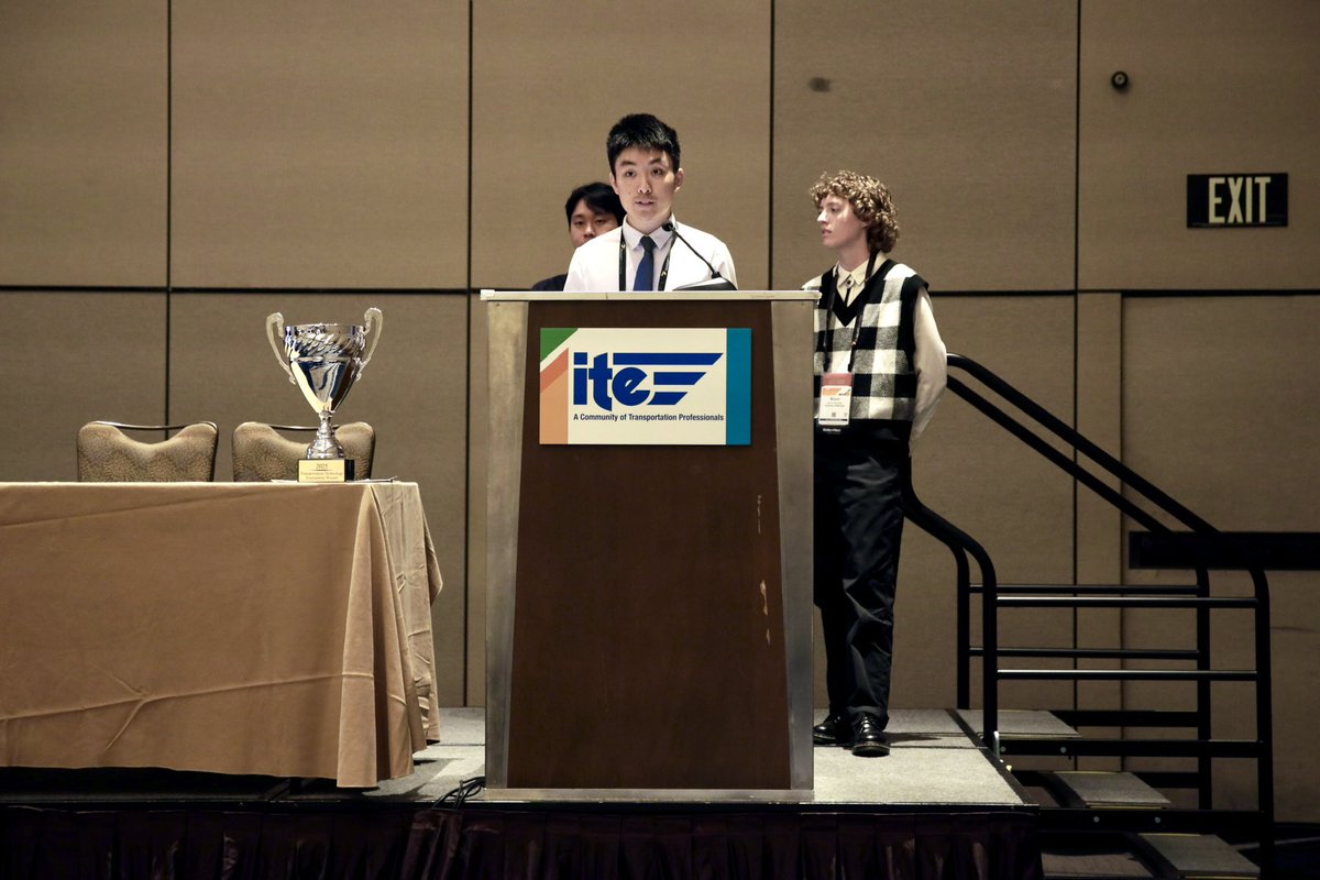 NOCoEOps's tweet image. The winner of the 2025 Transportation Technology Tournament is the @UMich team!

Their project, Enhancing Multimodal Transportation for Special Events Using Digital Twin and AI: 2026 NFL Draft in Pittsburgh, PA, impressed the judges with its innovative approach.

Congratulations…