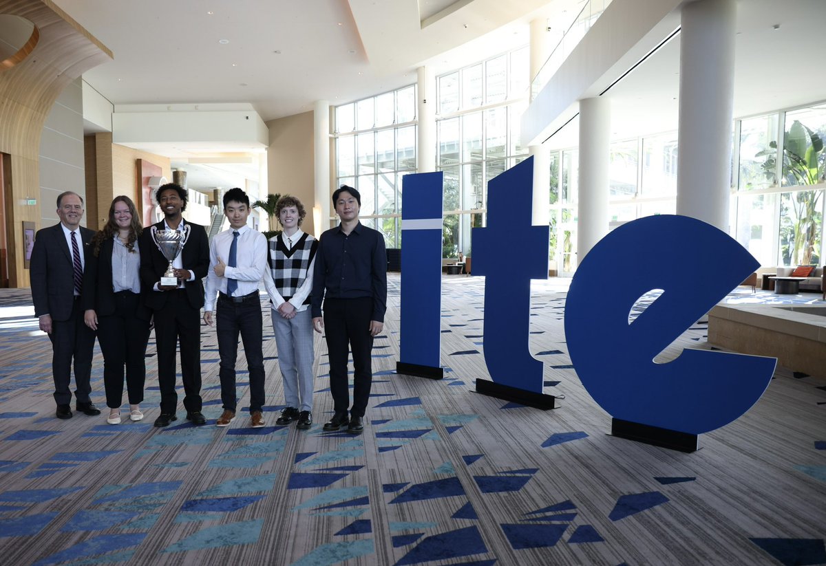 NOCoEOps's tweet image. The winner of the 2025 Transportation Technology Tournament is the @UMich team!

Their project, Enhancing Multimodal Transportation for Special Events Using Digital Twin and AI: 2026 NFL Draft in Pittsburgh, PA, impressed the judges with its innovative approach.

Congratulations…