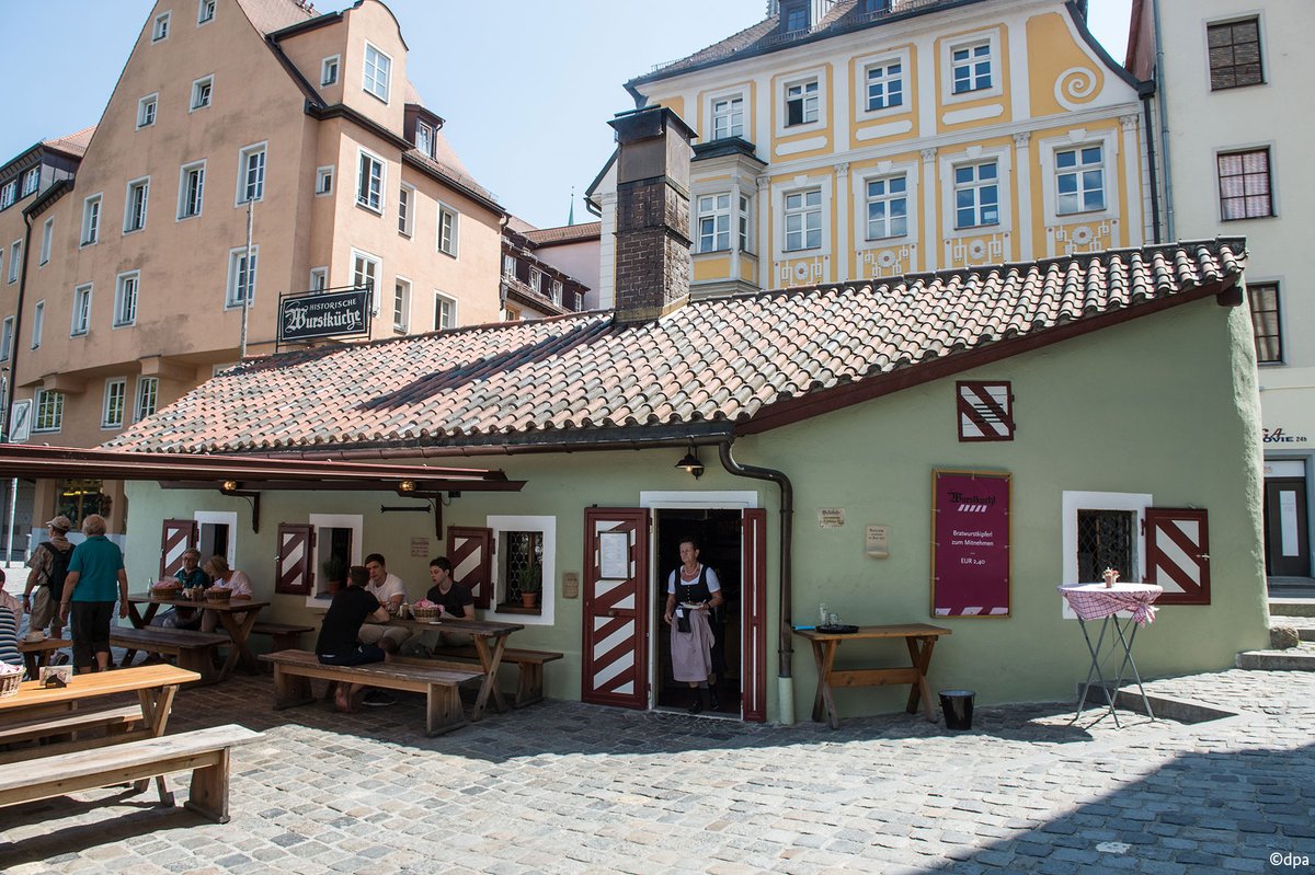 Bratwurst history could be rewritten after a chance find dates Germany's first sausage stand to 1269 in Erfurt, beating the current title-holder in Regensburg (below) by over 100 years.

Historians are now on the hunt for the site where the Erfurt sausage stand once stood.