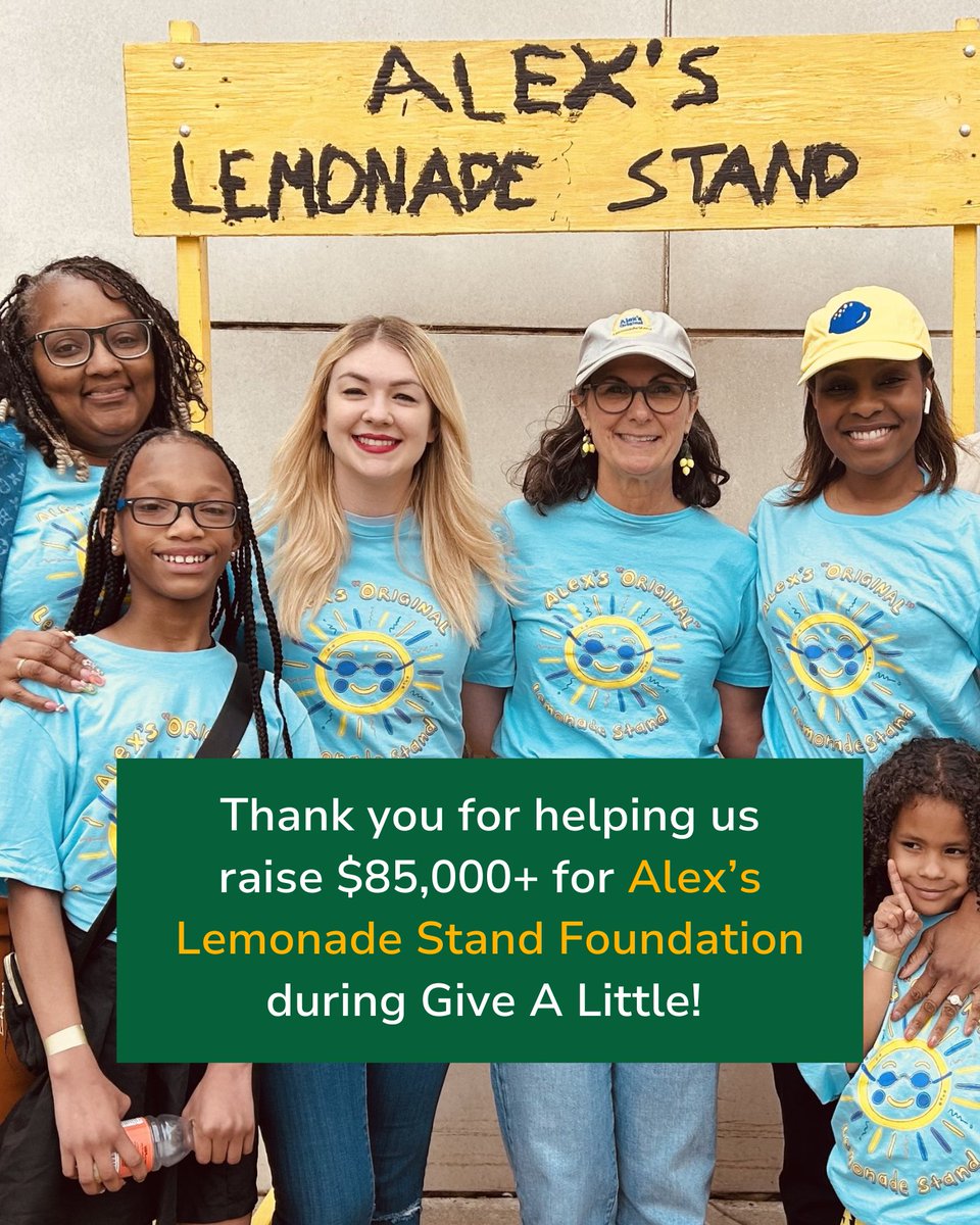 ACE Cash Express raised over $85,000 for Alex’s Lemonade Stand Foundation (<a href="/AlexsLemonade/">Alex's Lemonade Stand Foundation</a>) during our annual in-store fundraiser, the Give A Little Campaign, in May. Read about our partnership and ALSF’s work to fight childhood cancer: acecashexpress.com/about/press-re…. 🍋❤️